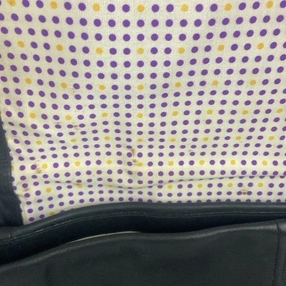 Kate Spade New York Black Leather Purse Hand Bag - Picture 11 of 14